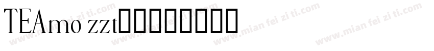 TEAmo zzt字体字体转换